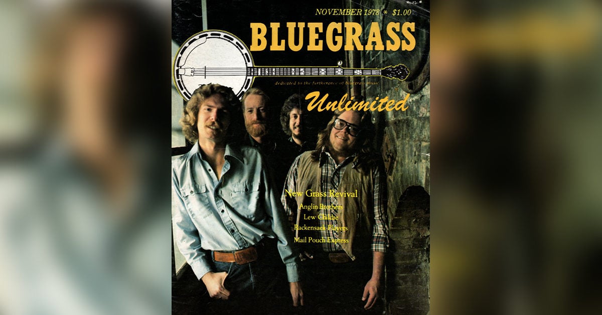 Bluegrass Unlimited magazine cover