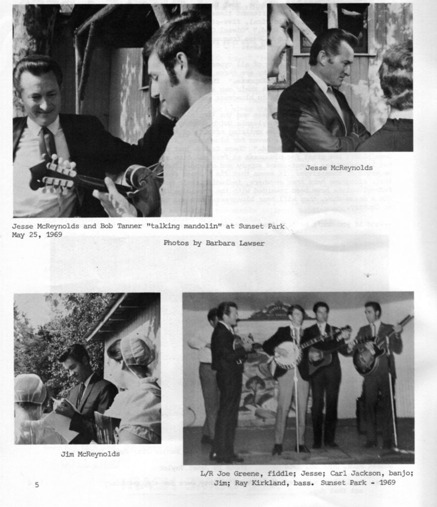 Black and white collage of photos of Jim and Jesse over the years