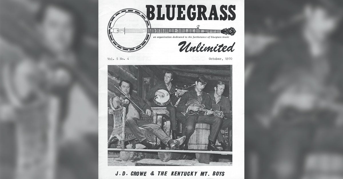 JD Crowe cover of Bluegrass Unlimited