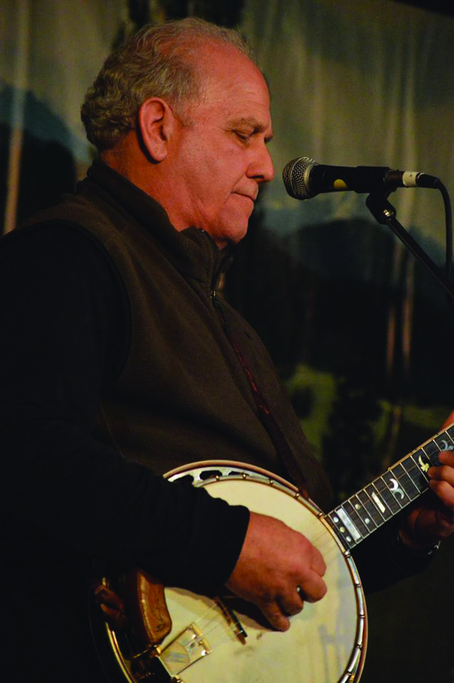 Pete playing banjo // Photo by kevin slick