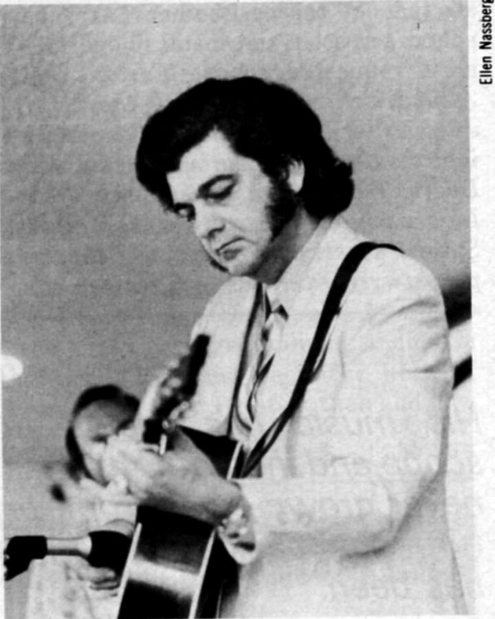 L-R "Curly" Ray Cline, Melvin Goins, Ralph Stanley & Larry