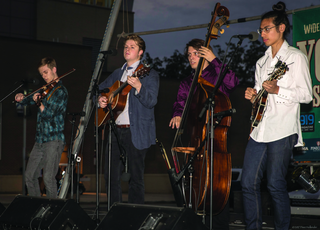 Avery Merritt, Sam Leslie, Noah Harrington and Ethan Setiawan
Photo by Dave Hollender
