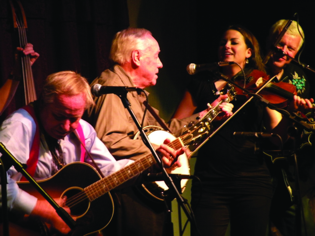 August 22, 2009—Little Roy and Lizzie brought along a special guest on banjo, the one and only Earl Scruggs