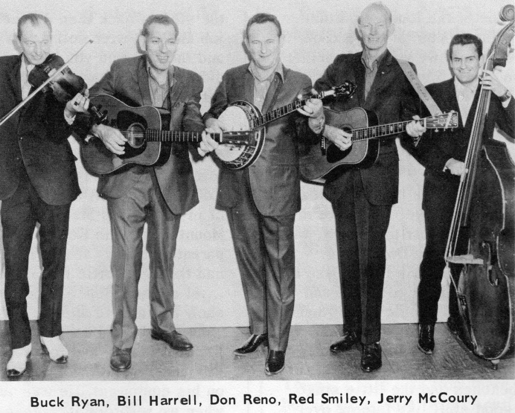 Buck Ryan, Bill Harrell, Don Reno, Red Smiley, Jerry McCoury