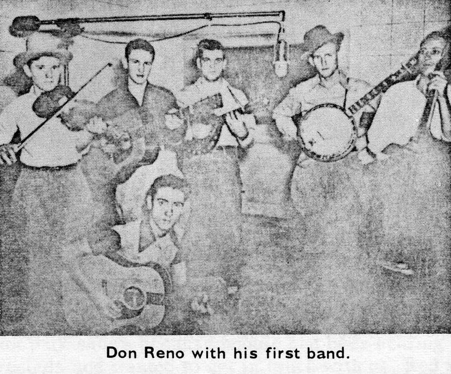 Don Reno with his first band.