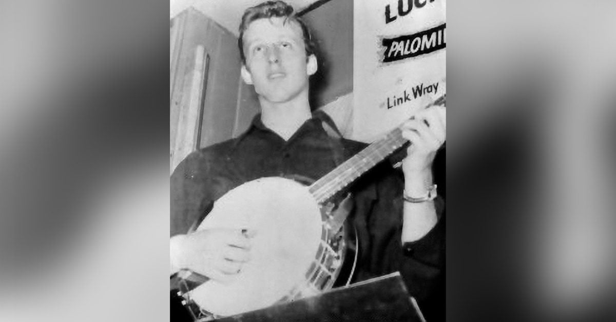 A teenage Bill Emerson plays at a venue with Link Wray and the Palomino Ranch Hands